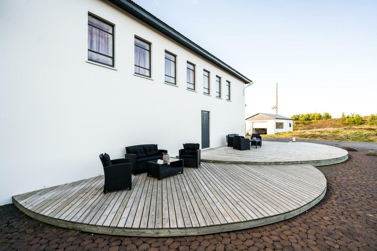 Skulagardur Hotel Garthur Bagian luar foto